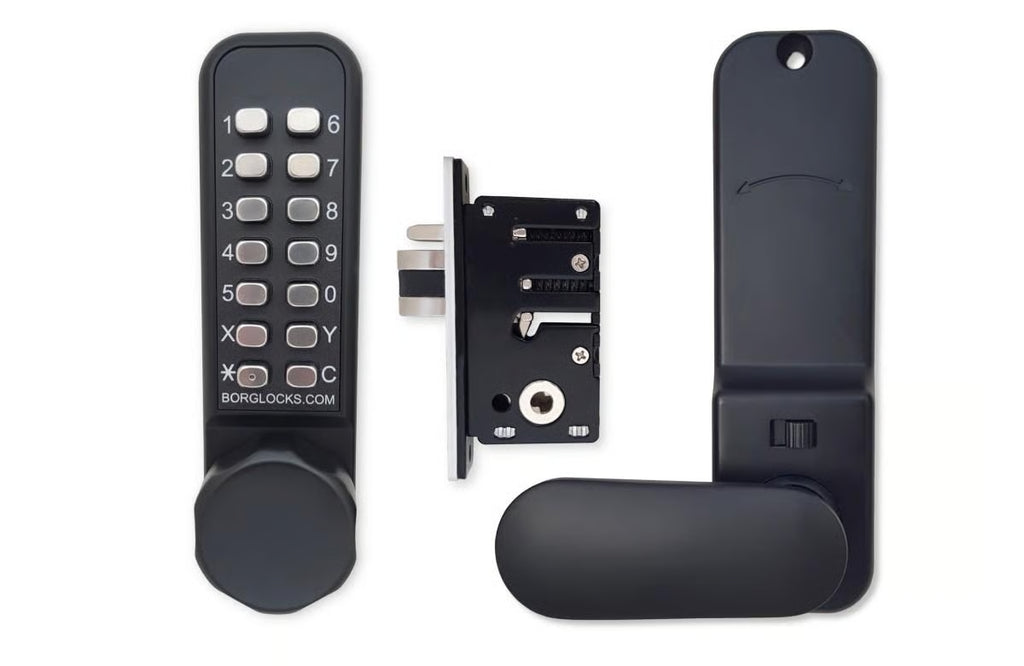 BL2602 ECP Easicode Pro Aluminium Latch Digital Lock with Knob Turn Marine Grade