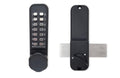 BL2605 ECP Easicode Pro Rim Fixed Deadbolt Digital Lock with Knob Turn Marine Grade