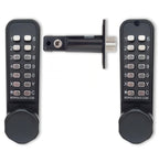 BL2621 ECP Easicode Pro Tubular Latch Back To Back Digital Lock with Knob Turn Marine Grade