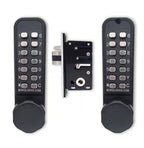 BL2622 ECP Easicode Pro Aluminium Latch Back To Back Digital Lock with Knob Turn Marine Grade
