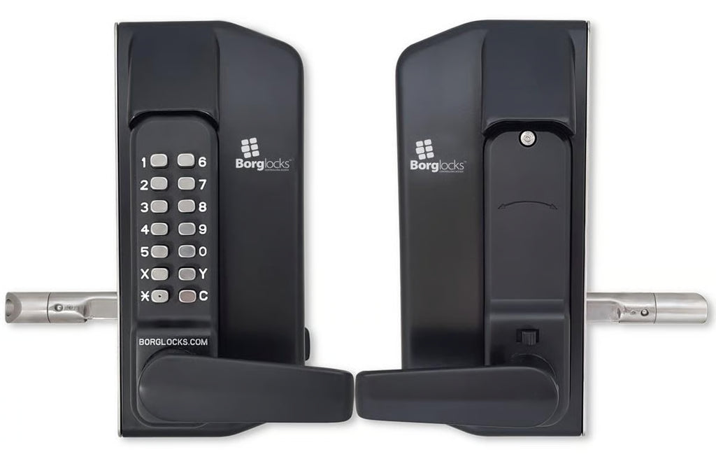 BL3400 ECP Easicode Pro Metal Gate Digital Lock with Lever Handle Marine Grade