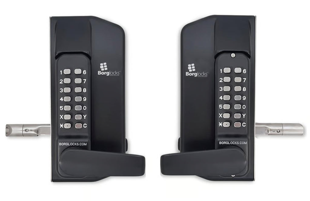 BL3430 ECP Easicode Pro Metal Gate Back To Back Digital Lock with Lever Handle Marine Grade