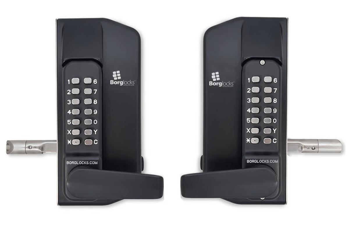 BL3430 ECP Easicode Pro Metal Gate Back To Back Digital Lock with Lever Handle Marine Grade