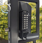 BL3430 ECP Easicode Pro Metal Gate Back To Back Digital Lock with Lever Handle Marine Grade