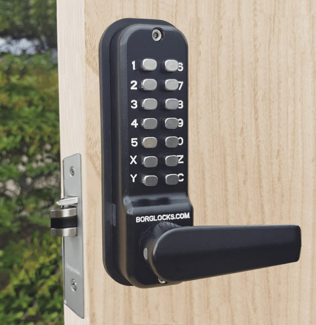 BL4442 Aluminium Latch Back To Back Digital Lock Marine Grade