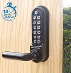 BL5200 ECP Easicode Pro Front & Back Plates Digital Lock with Round Lever Handle & Passage Mode Marine Grade