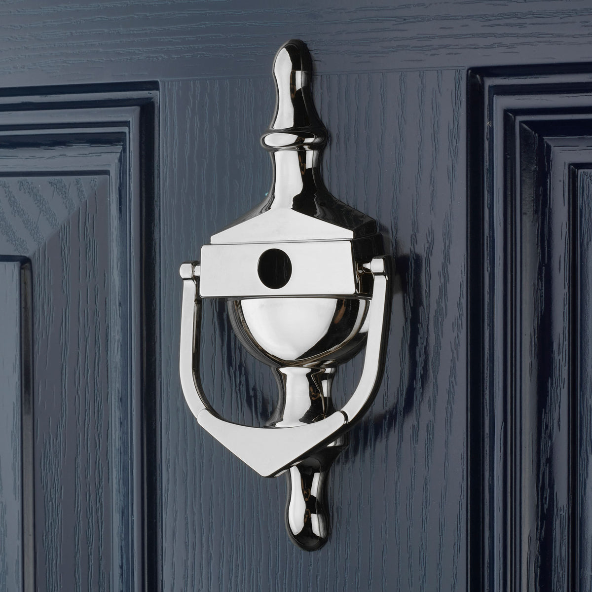 Decorative Urn Door Knocker Without Spyhole