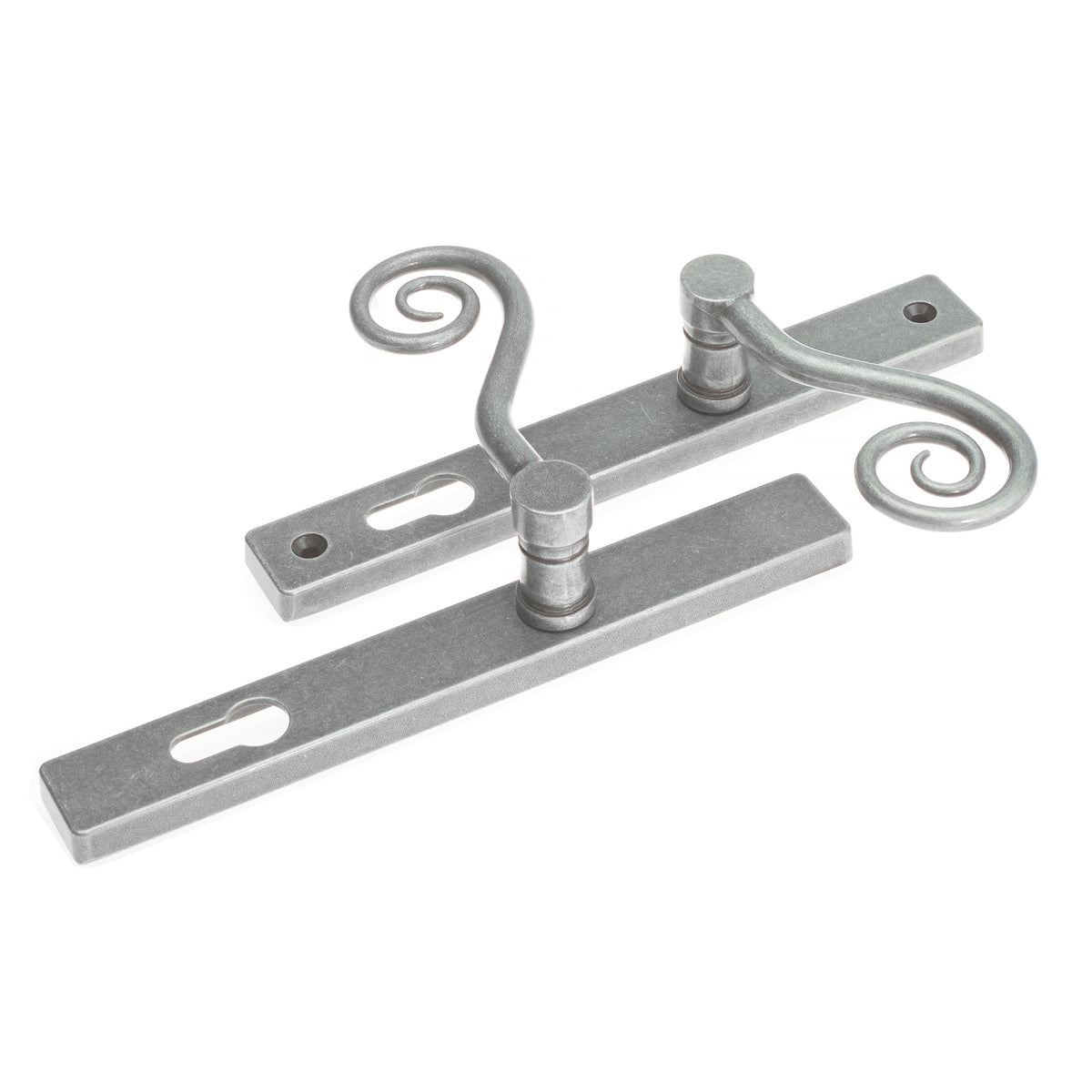 Monkey Tail Sprung Inline Lever Lever Door Handle