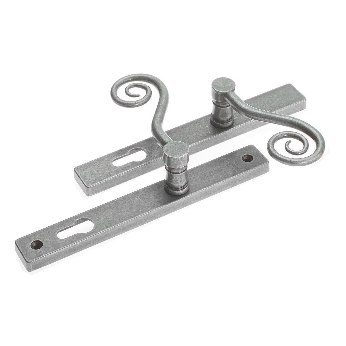 Monkey Tail Sprung Inline Lever Lever Door Handle