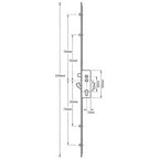 Excalibur Latch Hook 4 Rollers Multipoint Door Lock