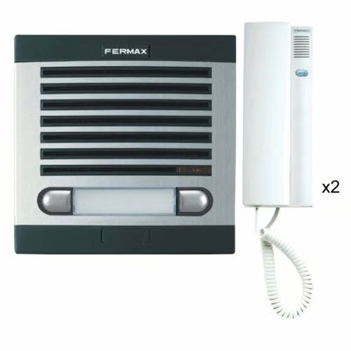 6202 2-Way CITYMAX Audio Kit w/WH Tels
