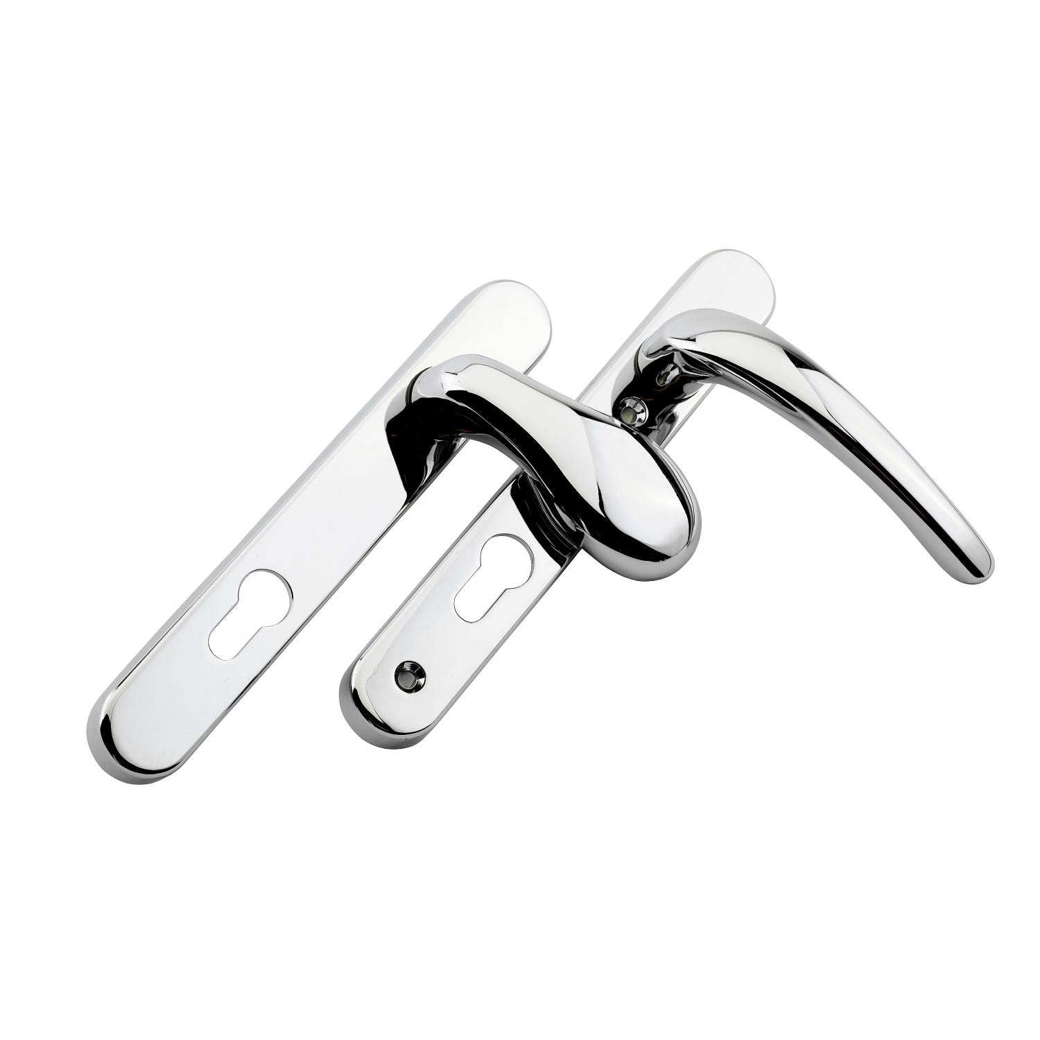 Ikon Classic Sprung Inline Lever Pad Door Handle