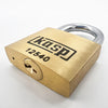 125 Series 40mm Open Shackle Brass Padlock