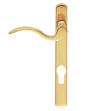 Scroll Lever on Narrow Plate