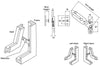 Concealed Window Restrictor 105mm Stainless Steel