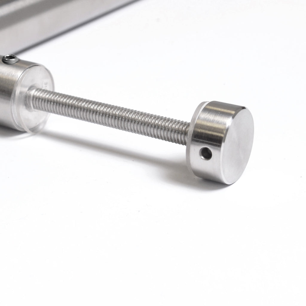 316 Stainless Steel Offset Bar Door Handle, Single Fix