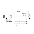 Fixed Cable Window Restrictors