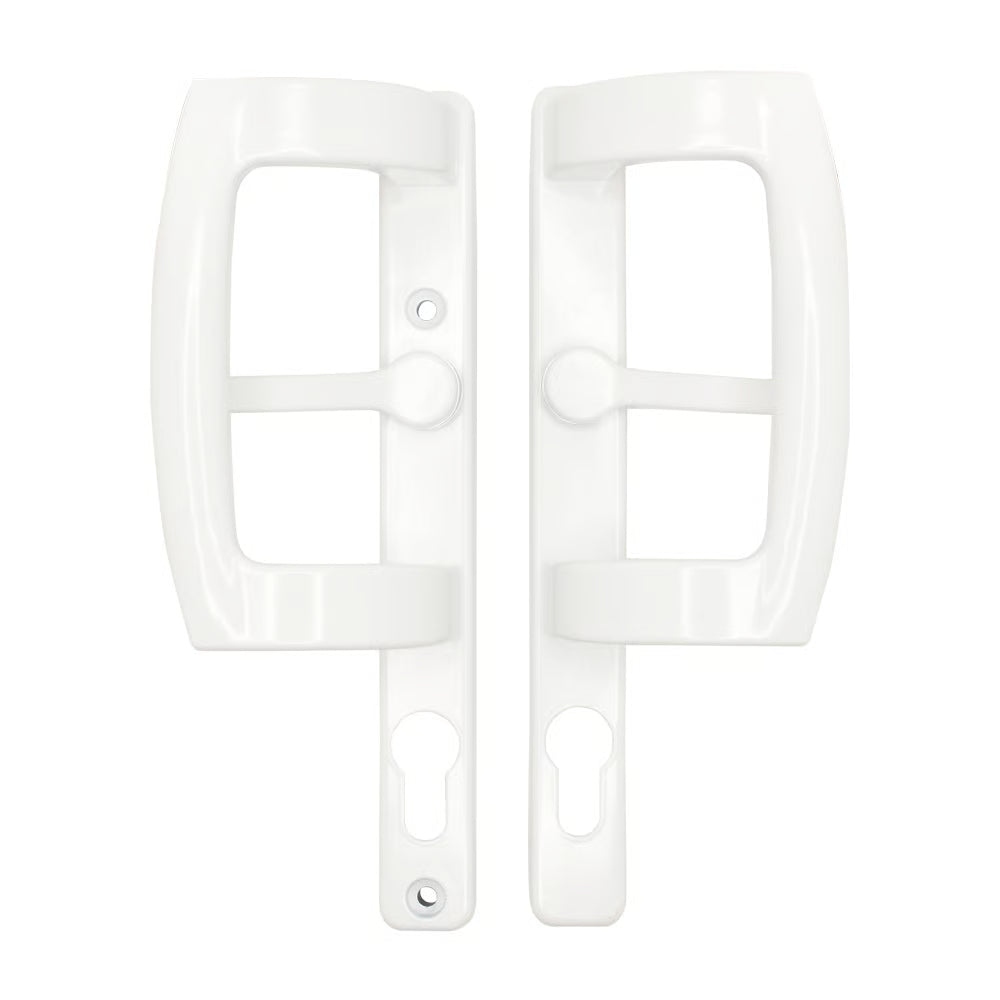 Patio Handle Set For Patio Doors - 92mm PZ - 154mm Screw Centres