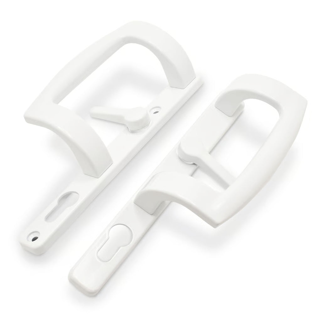 Patio Handle Set For Patio Doors - 92mm PZ - 154mm Screw Centres